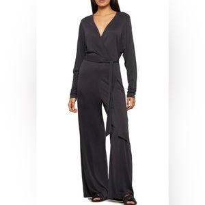 BCBG Black Crossover Jumpsuit